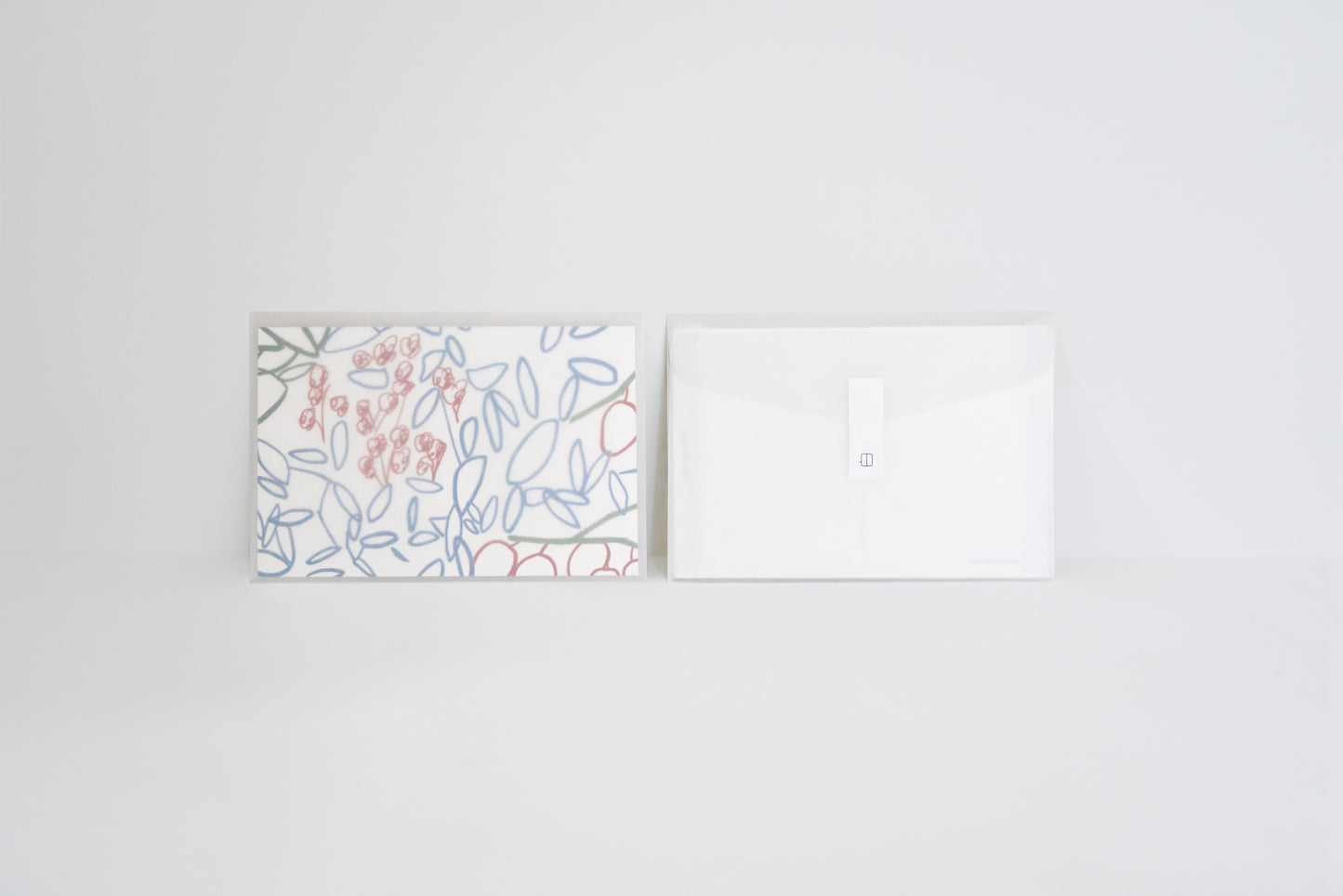 Assorted postcard bundle (3pcs) Tulip | Lotus | Morning Glory