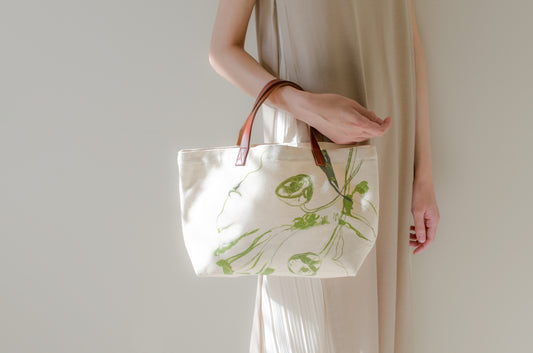 Lotus Canvas Tote Bag